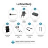 parlat Siris LED Under-Unit Light, Touch Dimmer, Flat, 30 cm,
