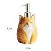 RockTrend Cat Ceramic Soap Bottle Lotion Bottle Soap Dispenser with