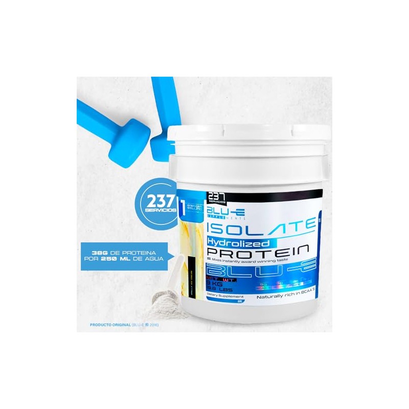 Blu-e Creatina Monohidratada 1k 200 Servicios Sabor Natural