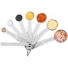 Hotsyang Measuring Cups and Spoons Set 16, 18/8 Stainless Steel