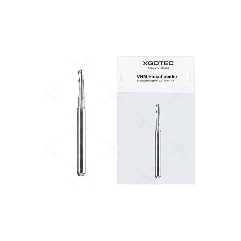 Solid carbide end mill single cutter | Z1 | 1
