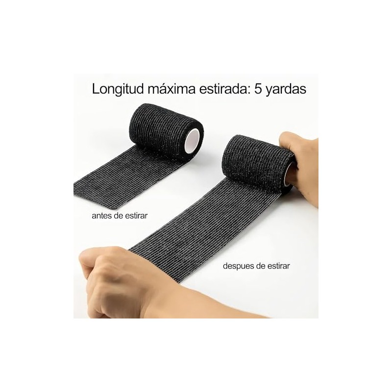 Vendas Autoadhesivas Elástico No Tejido - 12 Roll Venda Elastica