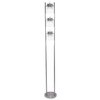 Ore International 3031FW-A 3-Light Adjustable Floor Lamp, White