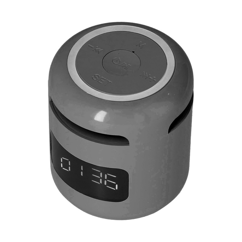 JM01 BT Clock Speaker Multifunctional Adjustable Portable BT Clock Speaker
