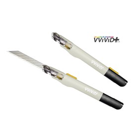 VViViD+ Premium Retractable Precision Balanced Multi-Use Utility Blade (2 Pieces)