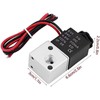 DC 24V 1/8" BSPT 3 Way 2 Position Pneumatic Electric