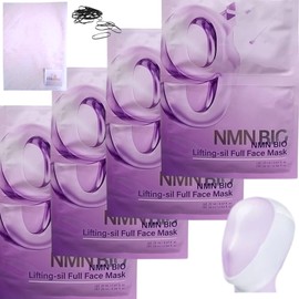 Pikotta No. 9 NMN Biofift Wrapping Mask with V-Line Band, Face Pack, Beautiful Skin Sheet Mask & Fit Elastic