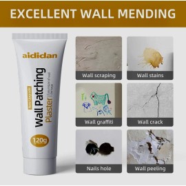 aididan Drywall Repair Kit Hole Repair Patch Kit Wall Spackle Repair Paste (x2 Kits)