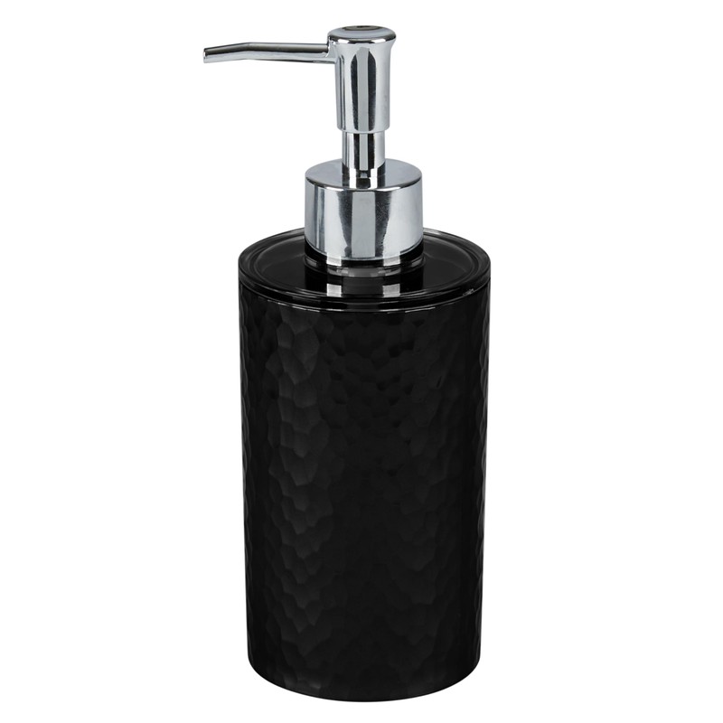 Bath Bliss Hammered Texture 4 Piece Bath Accessory Set in