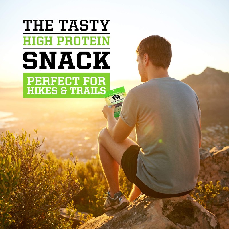 Craft Pork Jerky, Spicy 3-Pepper Flavor, 8 X 2.25 oz.