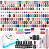32 Colors Gel Nail Polish Kit & U V light