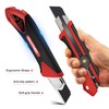 HAUTMEC 25mm Extra Heavy-Duty Utility Knife with 10pcs Blade set,
