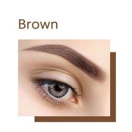 Eyebrow Pen Long-lasting Waterproof for Soft Textured Natural Daily Look Eyebrow Pencils for Women Eye Brow Makeup Pencil (Brown)
