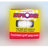 Trick Exploding & Unputtable Golf Ball 3 Pack