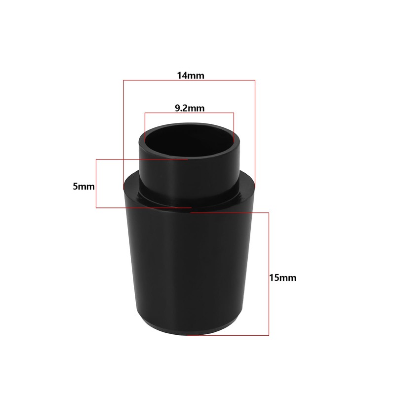 ECSiNG Pack of 12 Golf Ferrules Iron Rod Rubber Sleeves