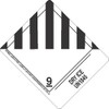 GC Labels-L322P3013, Dry Ice UN1845, Roll of 500 Labels