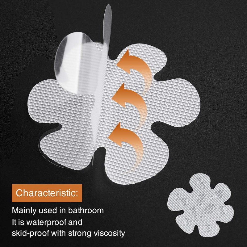 Secopad Original Bathtub Stickers Non-Slip, Safety Shower Treads Adhesive Appliques