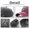 White Fang CZ187 Hat Cap Route 66 Cool, Simple, Outdoor,