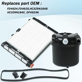 FL2124S Oil Filter 6.7L Powerstroke Diesel FD4625 Fuel Filter FA1927 Air filter Compatible with Ford 2017-2022 F250 F350 F450 F550 Super Duty V8 Engine Replaces# HC3Z-9N184-B FD4624 FL2051S