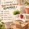 Funny Plant Pots, Lazy Guy Face Planter, Succulent Pot, Unique