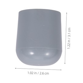 TEHAUX Table Leg Floor Protectors Rubber Table Leg Caps Furniture Pads Levelers for Hardwood