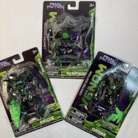Greenbrier International Inc Final Faction Limited Edition VENOM Lot of 3 Drone Synthoid and Brute BRAND NEW