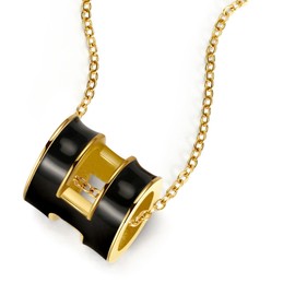 Earrings Women's Gold Black/White/Orange Necklace Women's Gold Stud Earrings Gold Women's Gold Earrings Dupes Jewellery Gifts for Women, Yellow Gold