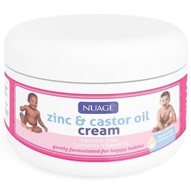 200ml Zinc & Castor Oil Cream | Soothing & Protective Barrier Cream for Sensitive Skin | Ideal for Nappy Rash, Minor Irritations & Dry Skin Relief