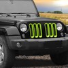 SQQP Grill Insert Grille Inserts Cover Fit for 2007-2018 Jeep