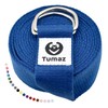 Tumaz Yoga Strap/Stretch Bands [15+ Colors, 6/8/10 Feet Options] with