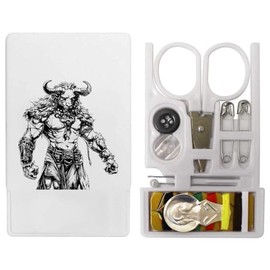 'Minotaur Standing' Mini Travel Sewing Kit (SE00033373)
