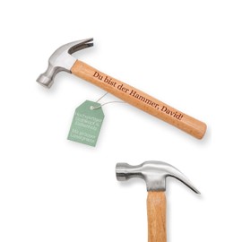 Abenteuernah Hammer personalisiert, Geburtstagsgeschenk, Geschenke für Männer, Papa, Onkel, Opa, Geschenk Vatertag, Personalisierter Schlaghammer (mit Name)