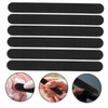 Ipetboom 100pcs Reusable Manicure Tools Black Sand Nail Files for