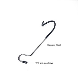 HAOYIJIA Camping Lantern Hook Hanger Tent Light Outdoor Lamp Hanger Small Non-Slip for Camping Hiking - 2pcs