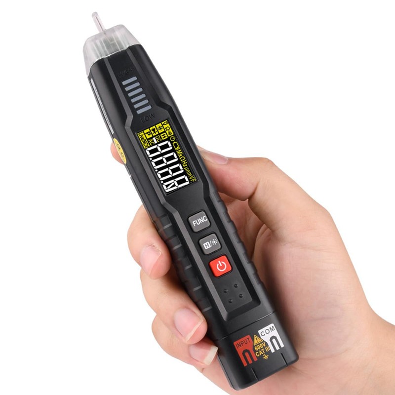 CENPEK Non-Contact Digital Voltage Tester 600V AC/DC Voltage Test Multifunctional
