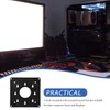 Tofficu Mini Pc Monitor Mount 4.33X4.33 Inch Metal Back Mounting