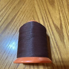 Gudebrod 4 oz Spool  #396 Dark Brown Nylon Rod Winding NCP Thread Size C