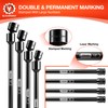 BLACKROBOT 10-Inch 3/8" Drive Impact Swivel Extension Socket Set -