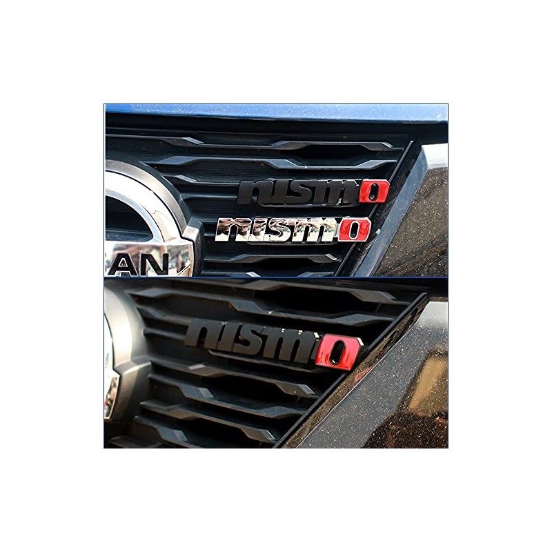 ofustar Grill Emblem Compatible with Nissan Nismo Grill Emblem Metal