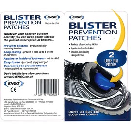 ENGO Blister Prevention Patches x 2 Large Ovals