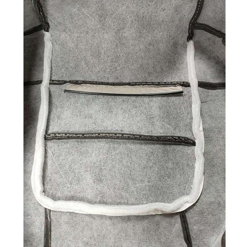 UINIEBOOM Driver Side Bottom Cloth Seat Cover, Replacement Dark Graphite
