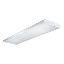 Metalux WN-232A-UNV-EB81-U 2-Light 32 Fluorescent White Wrap, White