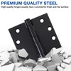 TDCHINGES Exterior 4x4 Inch Door Hinges 3.3mm Thick Heavy Duty