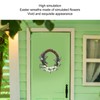 Artificial Easter Wreath Innovative High Simulation Exquisite Easter Egg Wreath