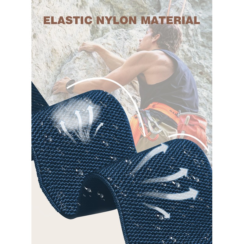 Quickfit-26MM-Nylon Watch Band Compatible with Garmin Fenix 8 AMOLED-51mm/Fenix 7X/Fenix