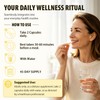 Nattokinase 10,800 FU Supplement Capsules for Daily Wellness