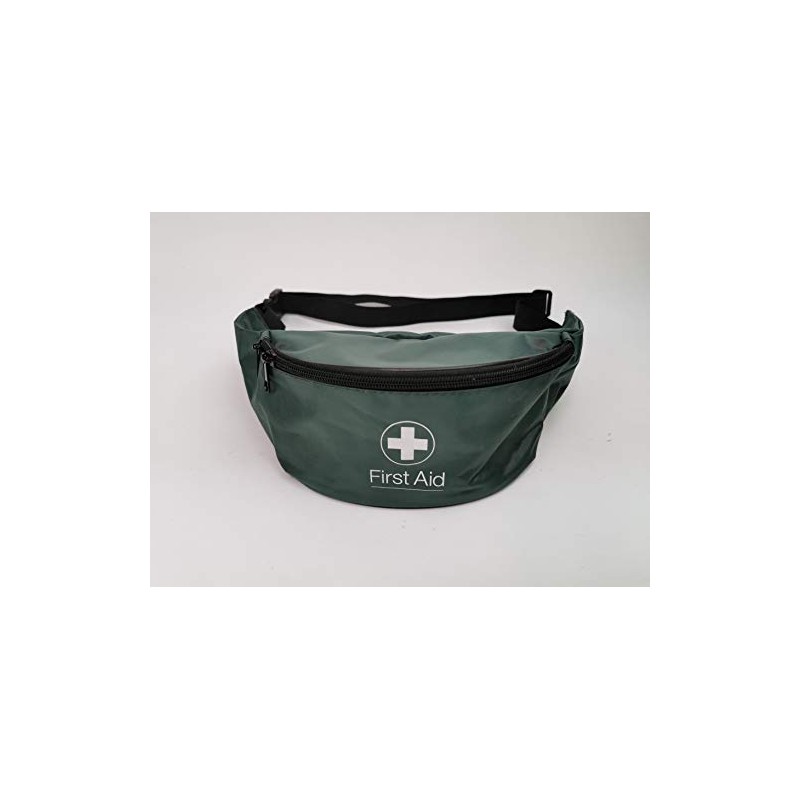 Blue Dot One Person Travel Kit in Green Bum Bag