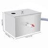 Commercial Grease Trap Stainless Steel Interceptor Waste Water Oil-Water Separator
