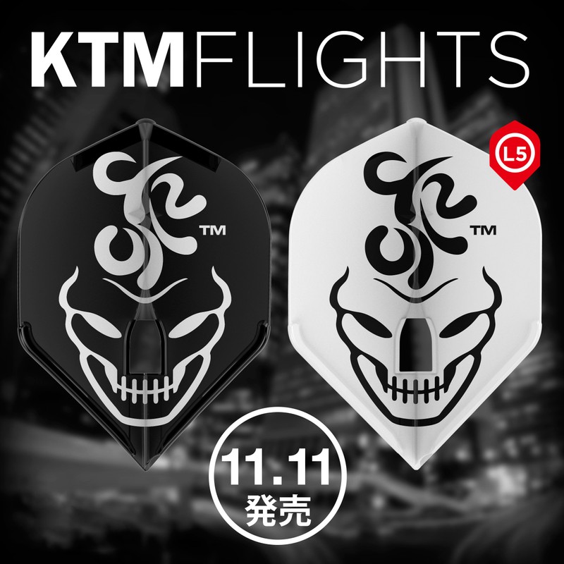 L-style Flight Flight L KTM ver.2 Locket, Black (Champagne Ring