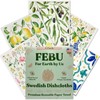 FEBU Swedish Dishcloths for Kitchen & Cleaning | 5 Pack